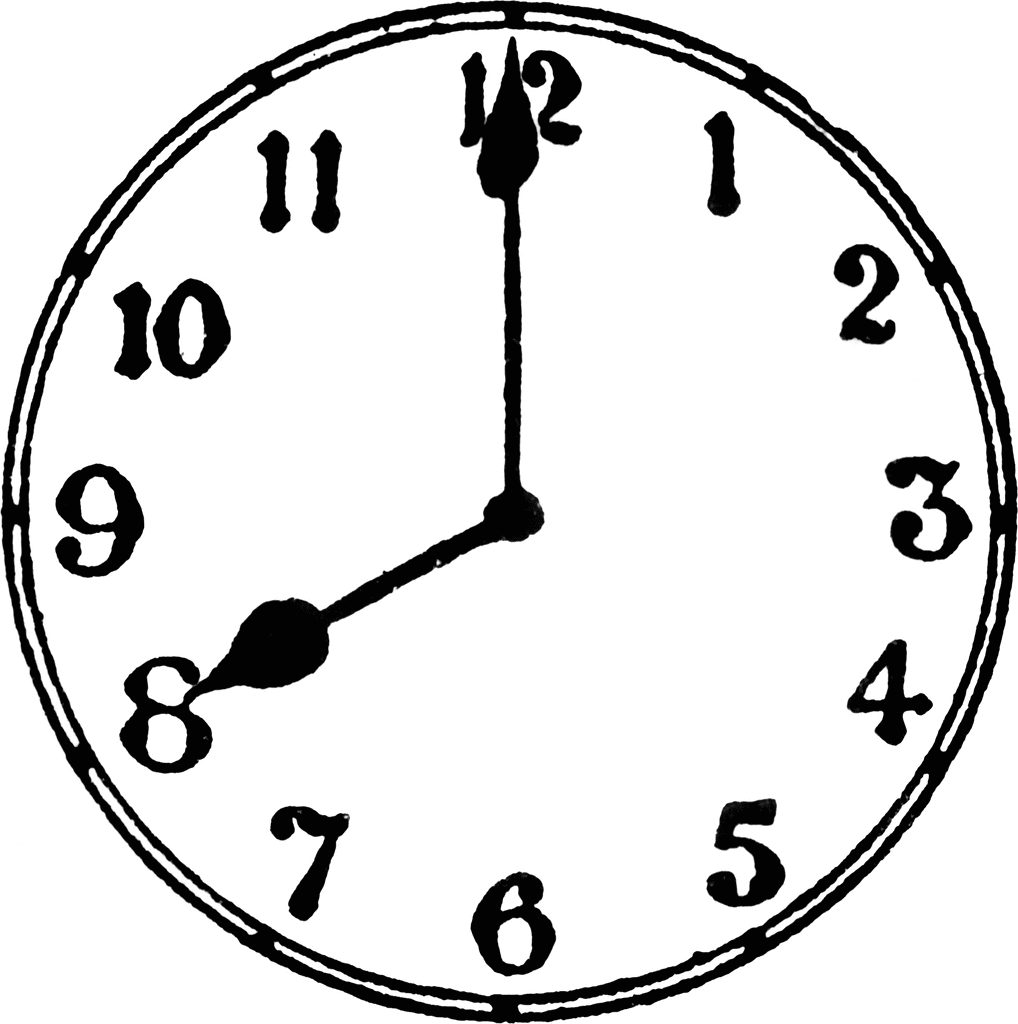 Detail 9 O Clock Clipart Nomer 60