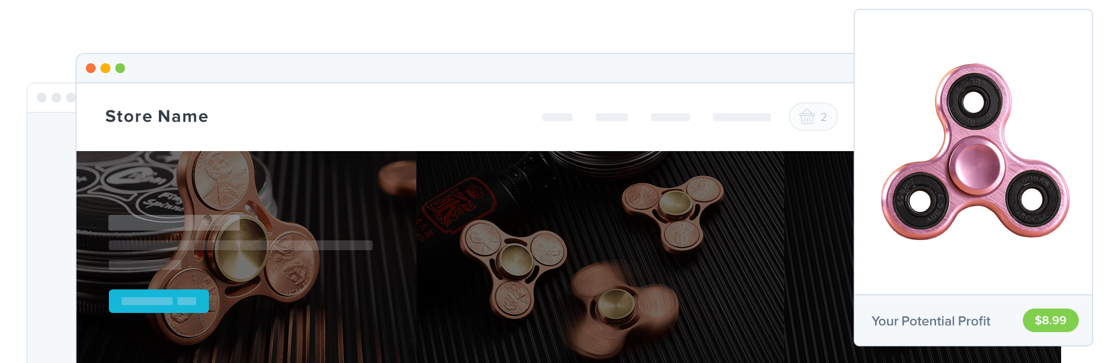 Detail 99 Cent Fidget Spinner Nomer 39