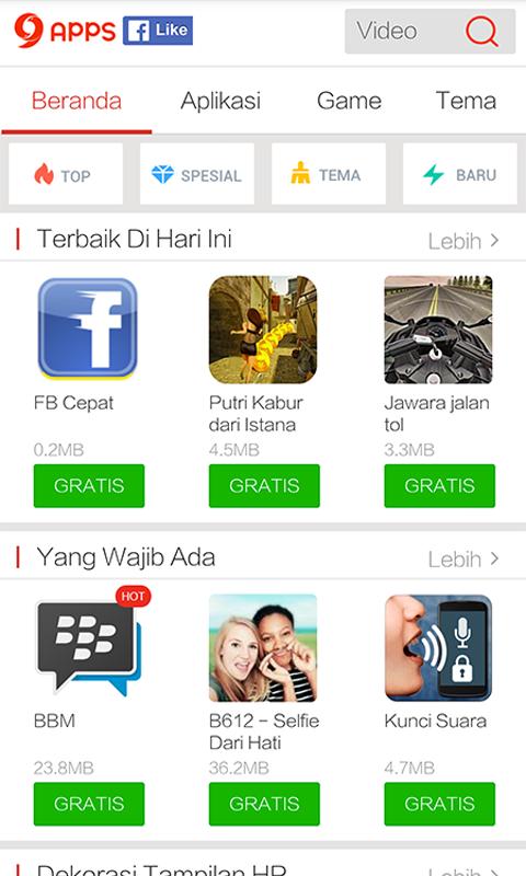 Detail 9apps Lite Nomer 2