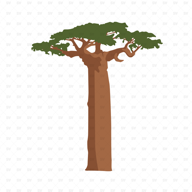 Detail Cad Tree Top View Nomer 19