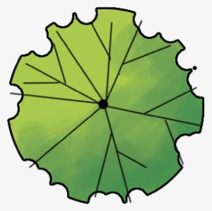Detail Cad Tree Top View Nomer 2