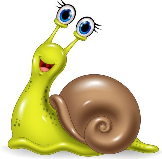 Cartoon Snail - KibrisPDR