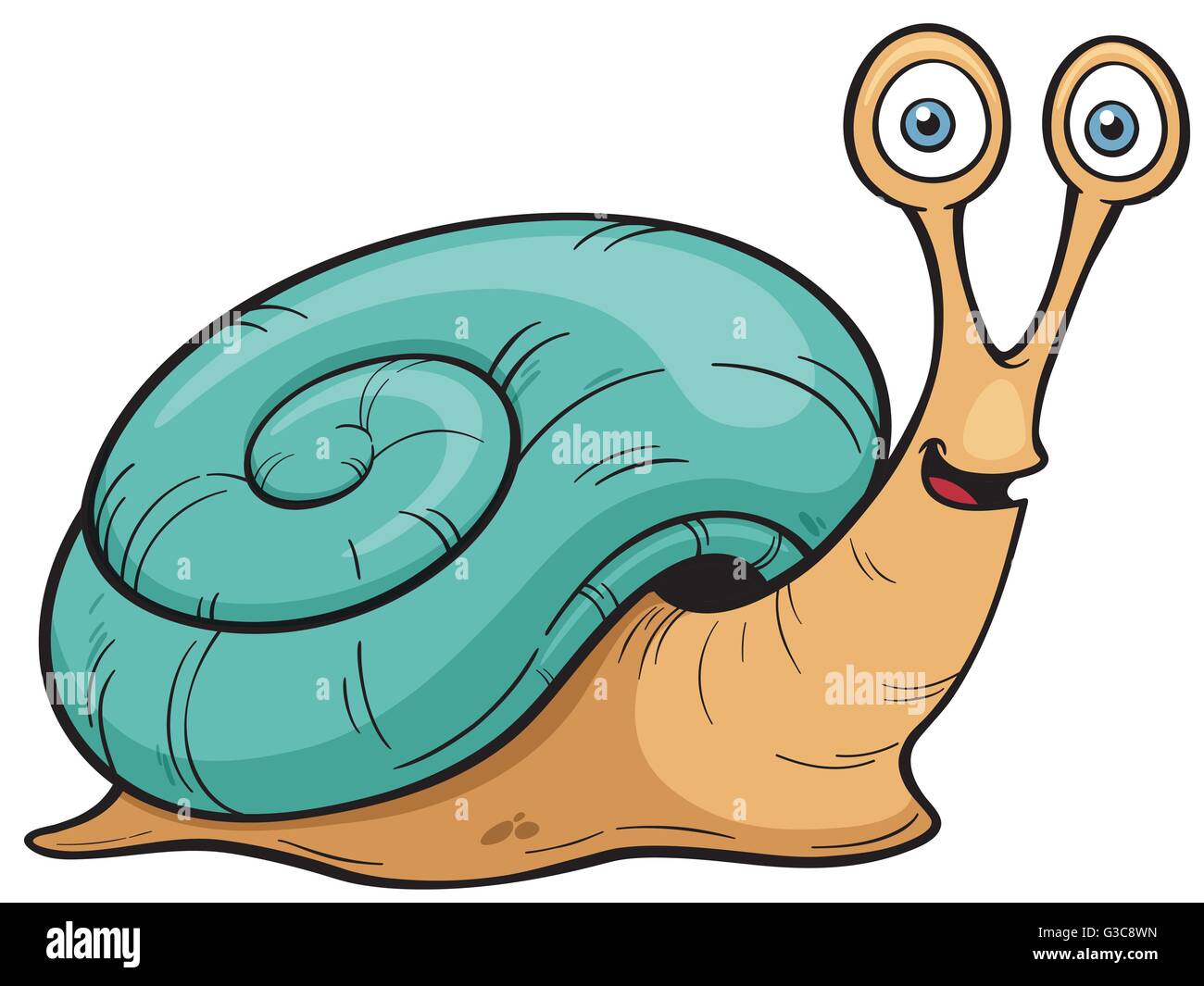 Detail Cartoon Snail Nomer 10