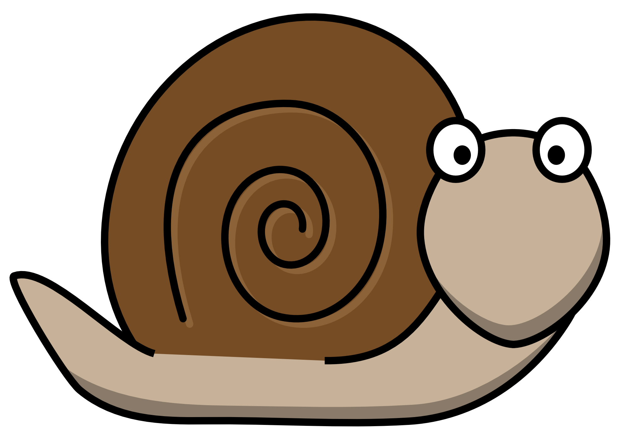 Detail Cartoon Snail Nomer 3