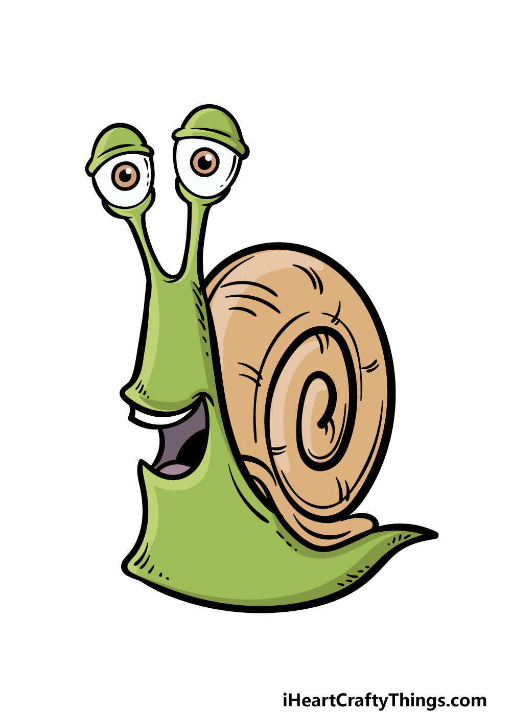 Detail Cartoon Snail Nomer 4
