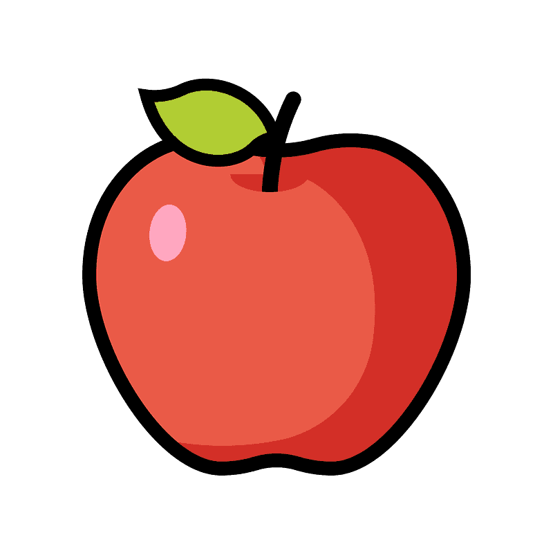 Clipart Apfel - KibrisPDR