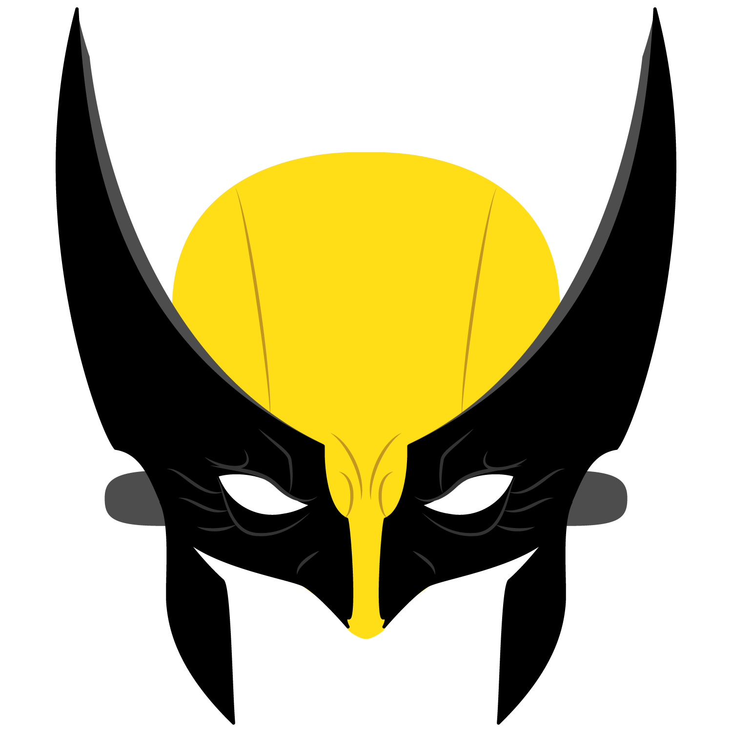 Detail Deadpool Wolverine Mask Nomer 11