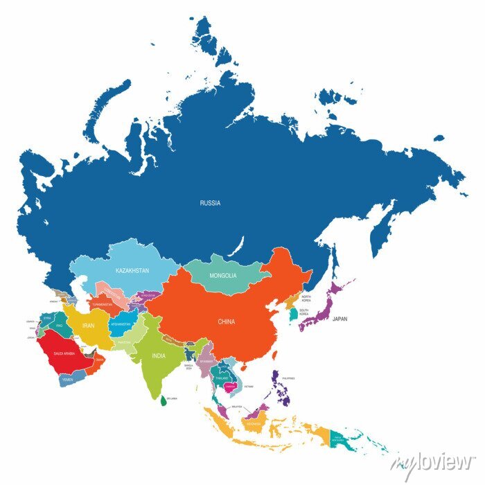 Detail Eurasien Karte Nomer 6