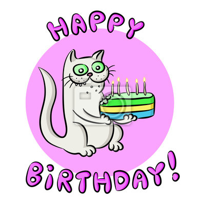 Geburtstag Mit Katze - KibrisPDR