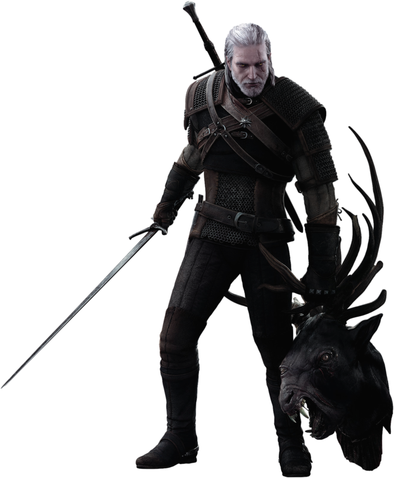 Detail Geralt Of Rivia Transparent Nomer 3