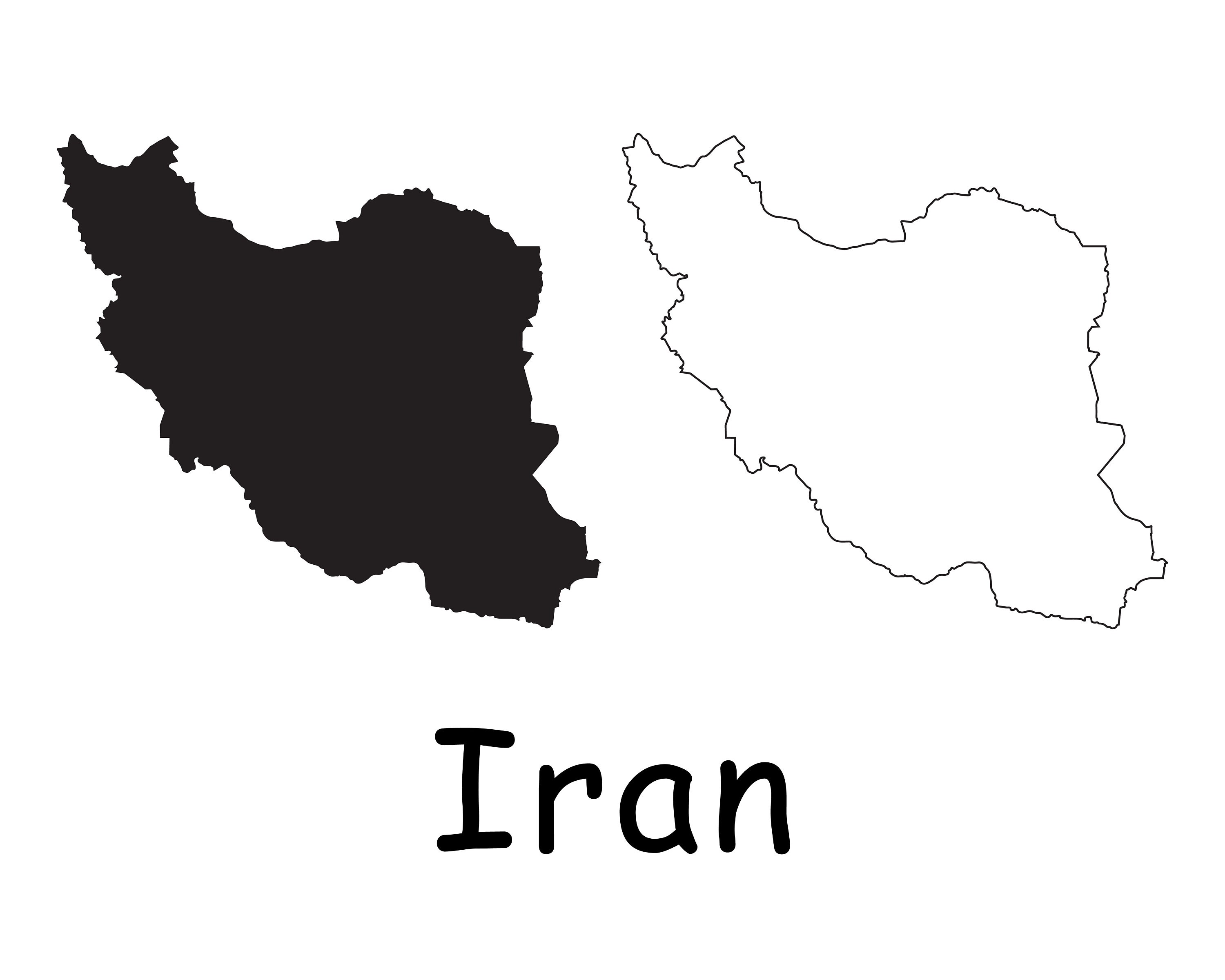 Detail Iran Weltkarte Nomer 8