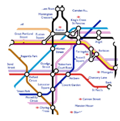 Detail London U Bahn Plan Nomer 7