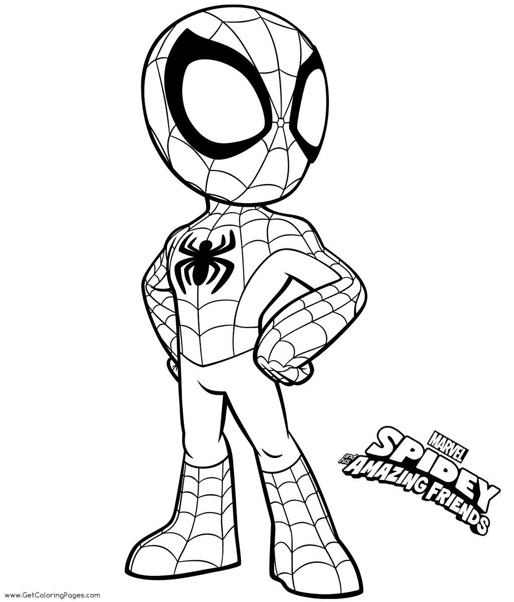 Detail Malbuch Spiderman Nomer 5