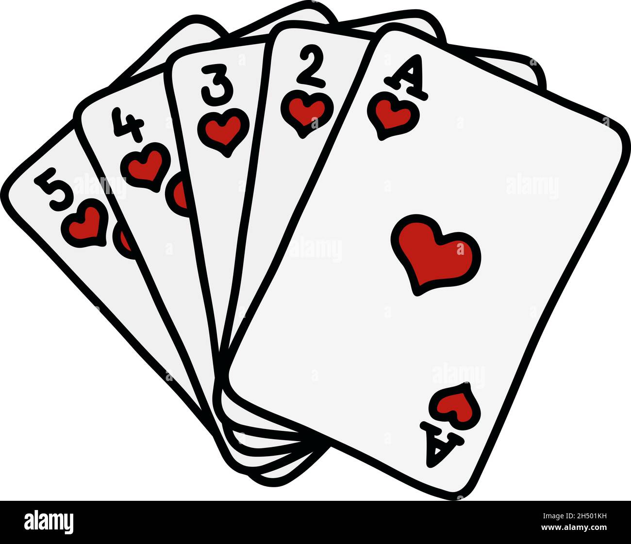 Detail Straight Flush Nomer 15