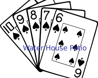 Detail Straight Flush Nomer 6