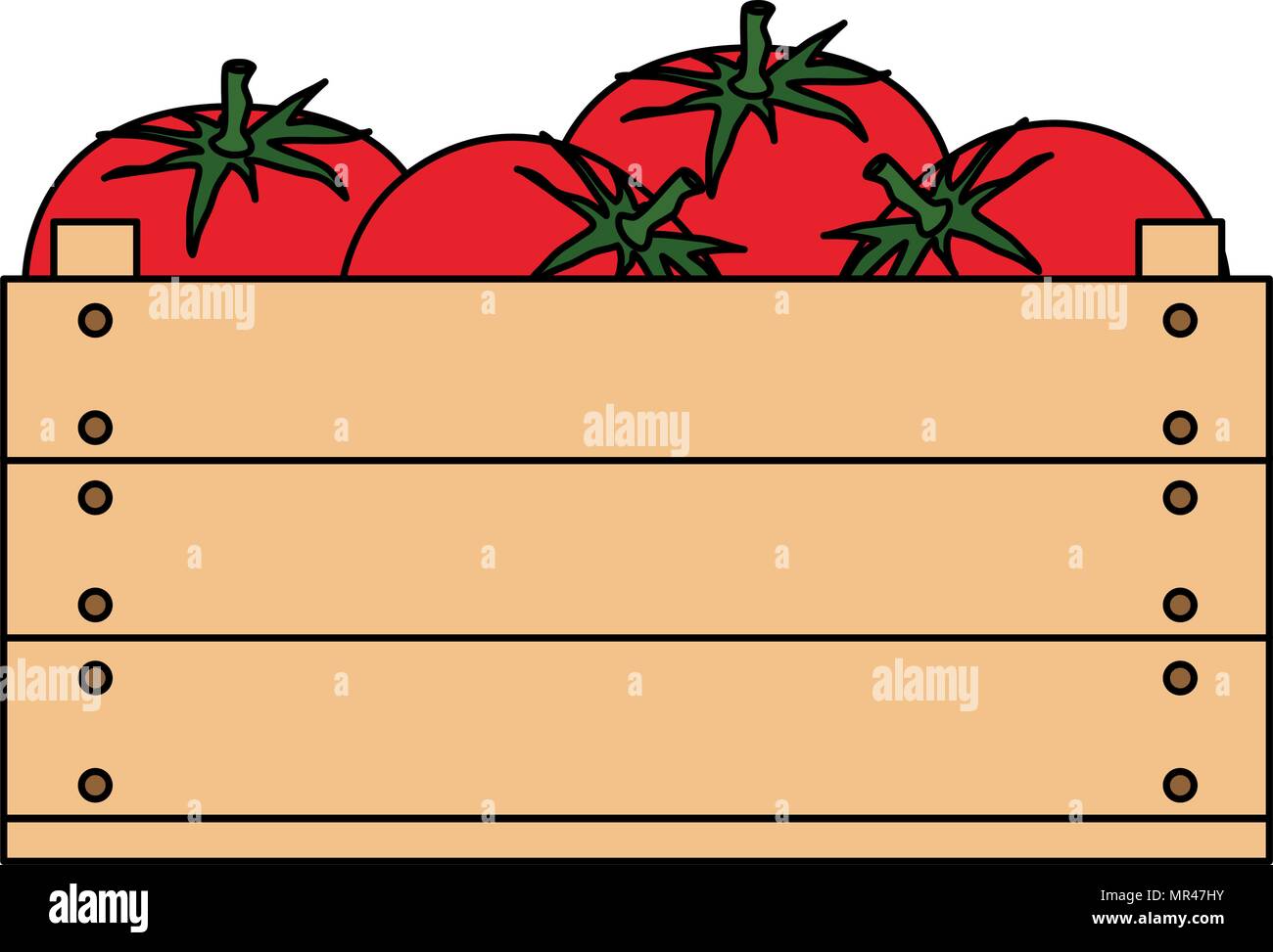 Detail Tomato Box Wooden Nomer 7