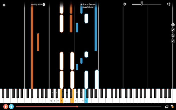 Autumn Leaves Piano Notes - KibrisPDR