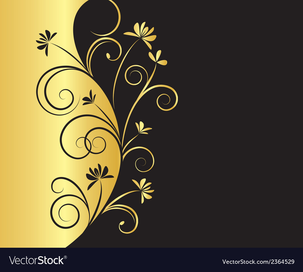 Detail Background Black And Gold Nomer 28