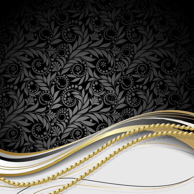 Detail Background Black And Gold Nomer 29