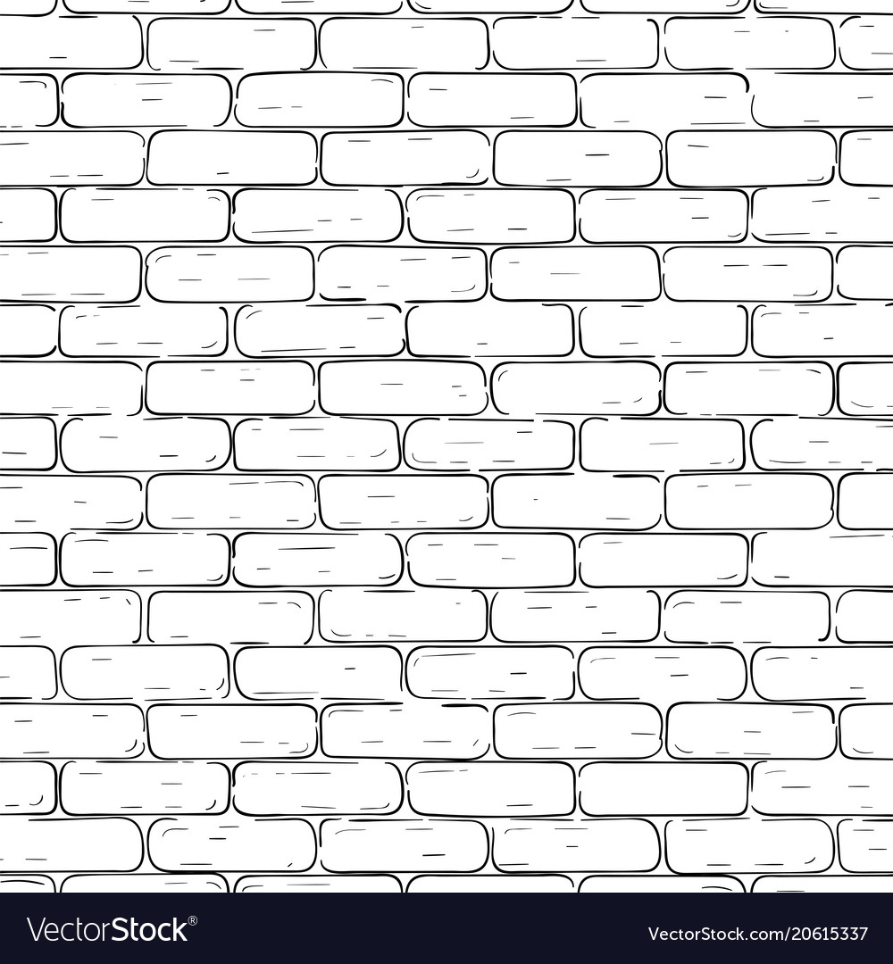 Detail Background Black And White Brick Nomer 2