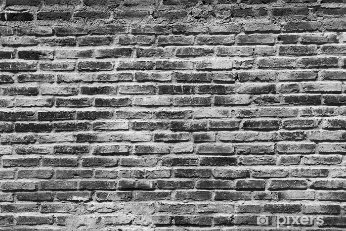 Detail Background Black And White Brick Nomer 17