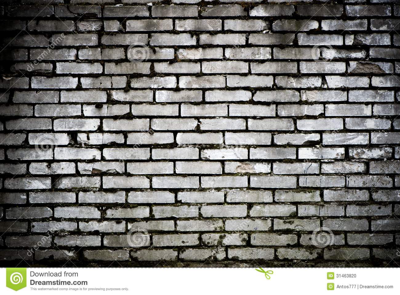 Detail Background Black And White Brick Nomer 20