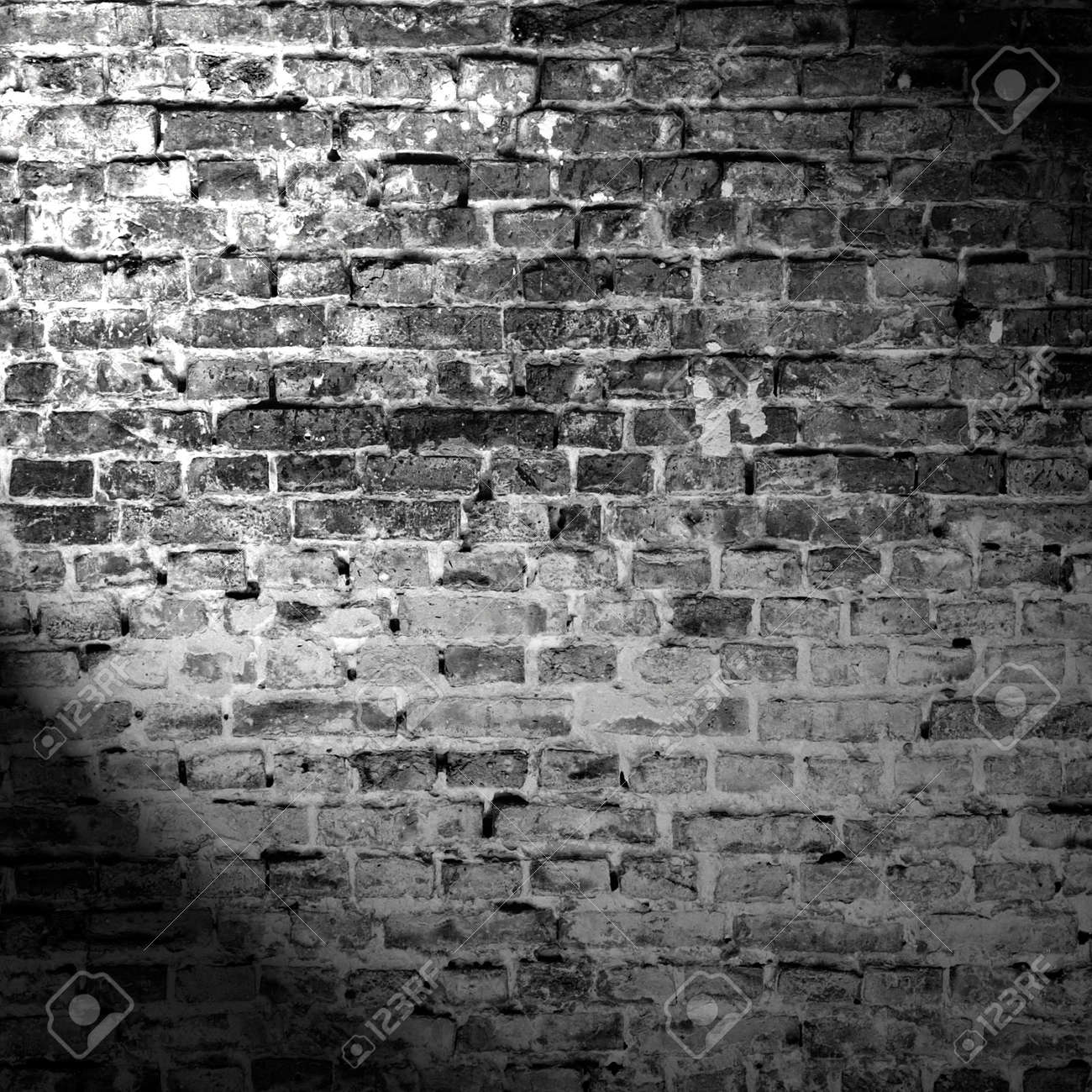 Detail Background Black And White Brick Nomer 25