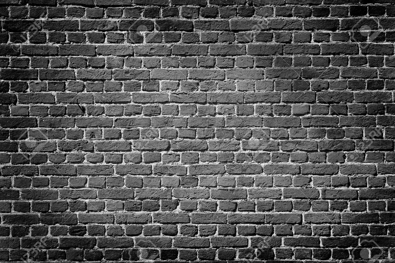 Detail Background Black And White Brick Nomer 4