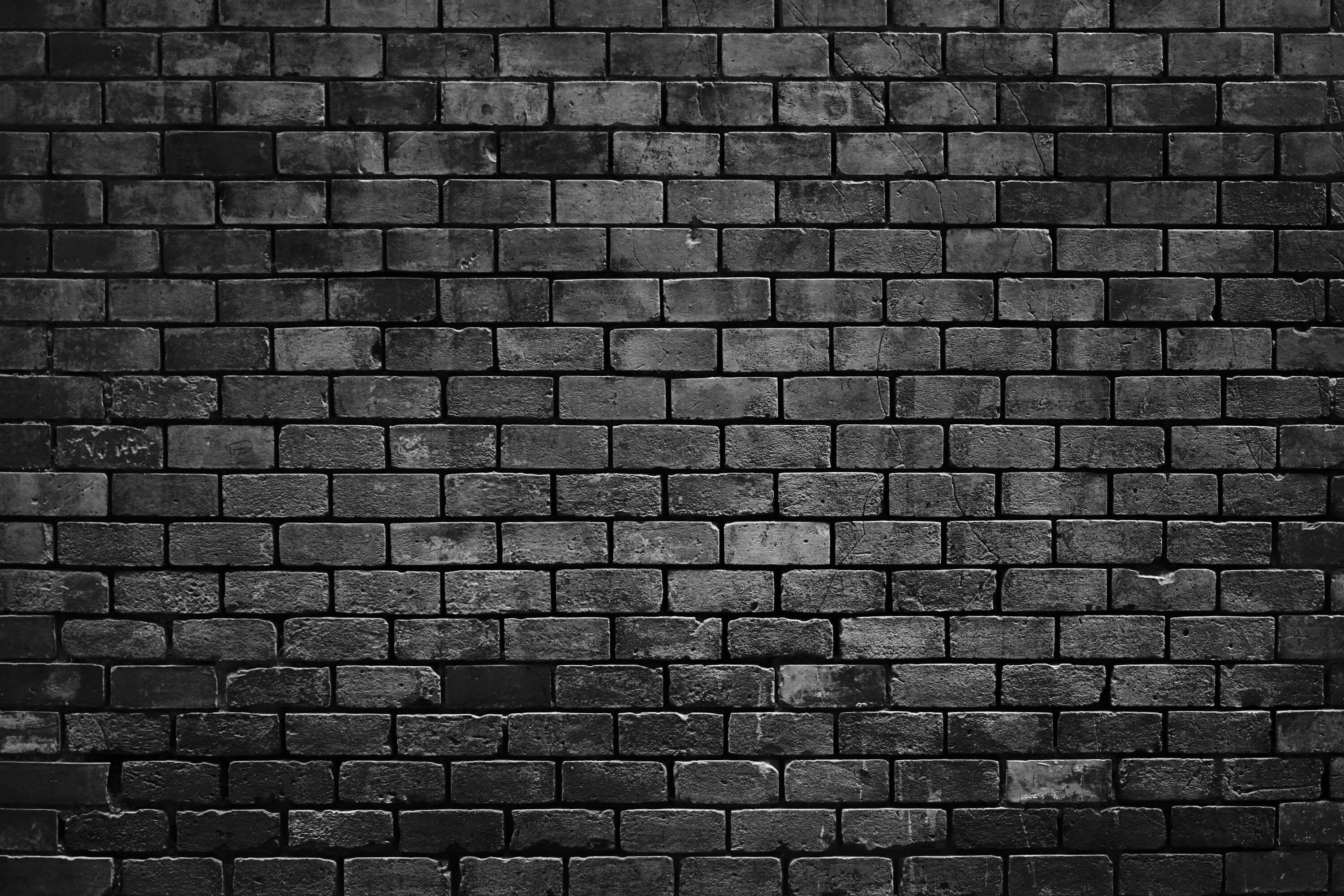 Detail Background Black And White Brick Nomer 31