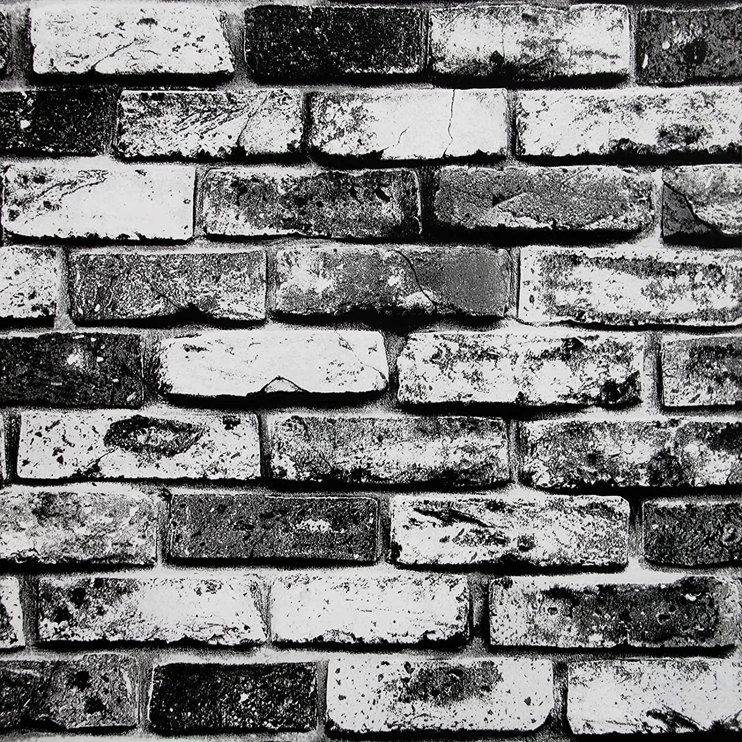 Detail Background Black And White Brick Nomer 37