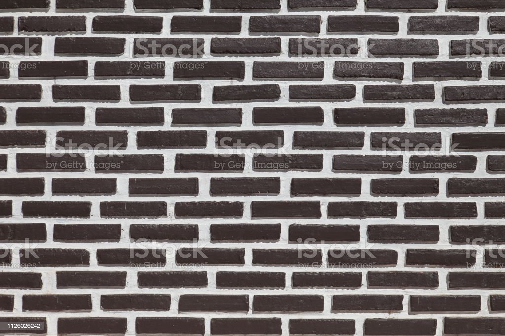 Detail Background Black And White Brick Nomer 46