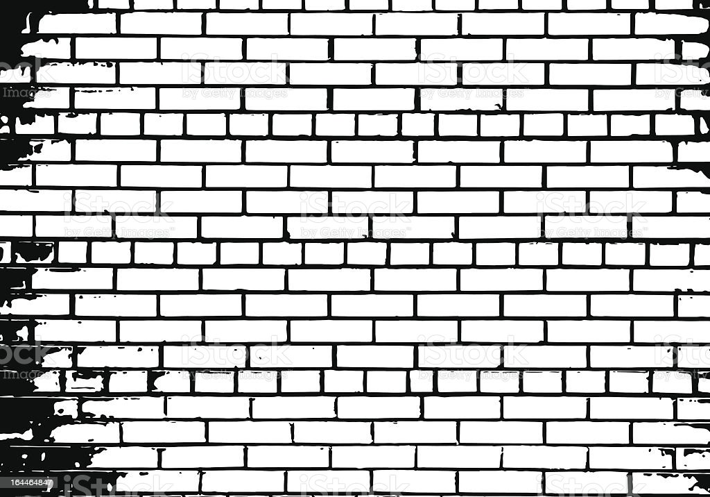 Detail Background Black And White Brick Nomer 6