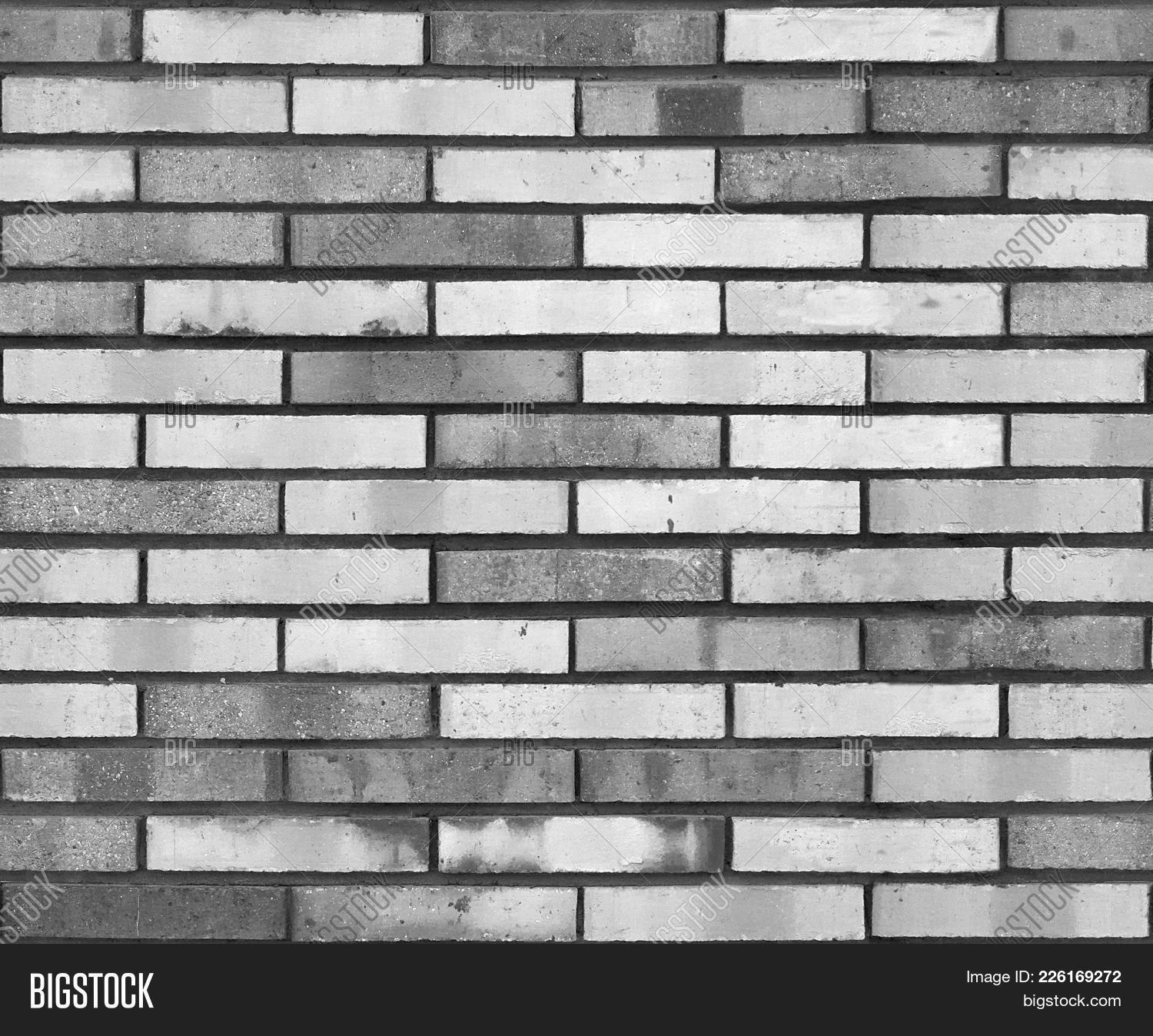Detail Background Black And White Brick Nomer 52