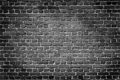 Detail Background Black And White Brick Nomer 8