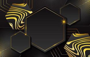 Detail Background Black Gold Vector Nomer 8