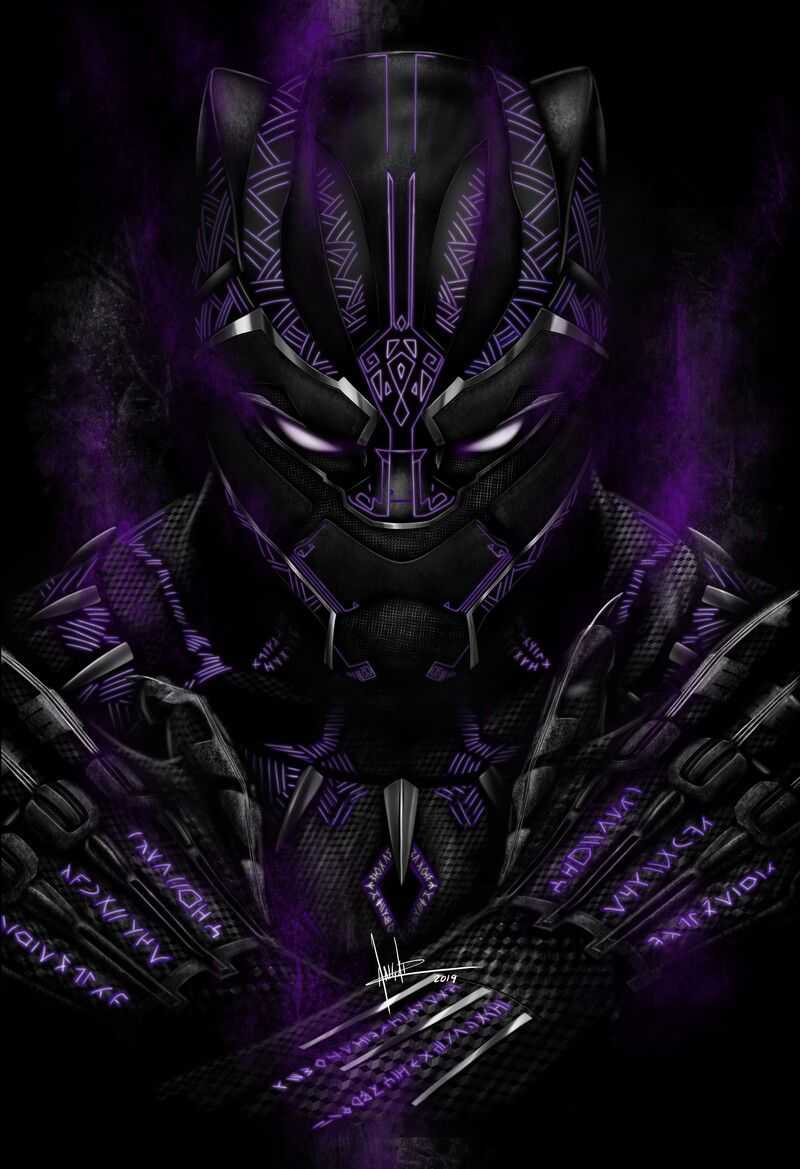 Detail Background Black Panther Nomer 34