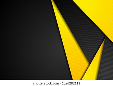 Detail Background Black Yellow Nomer 4