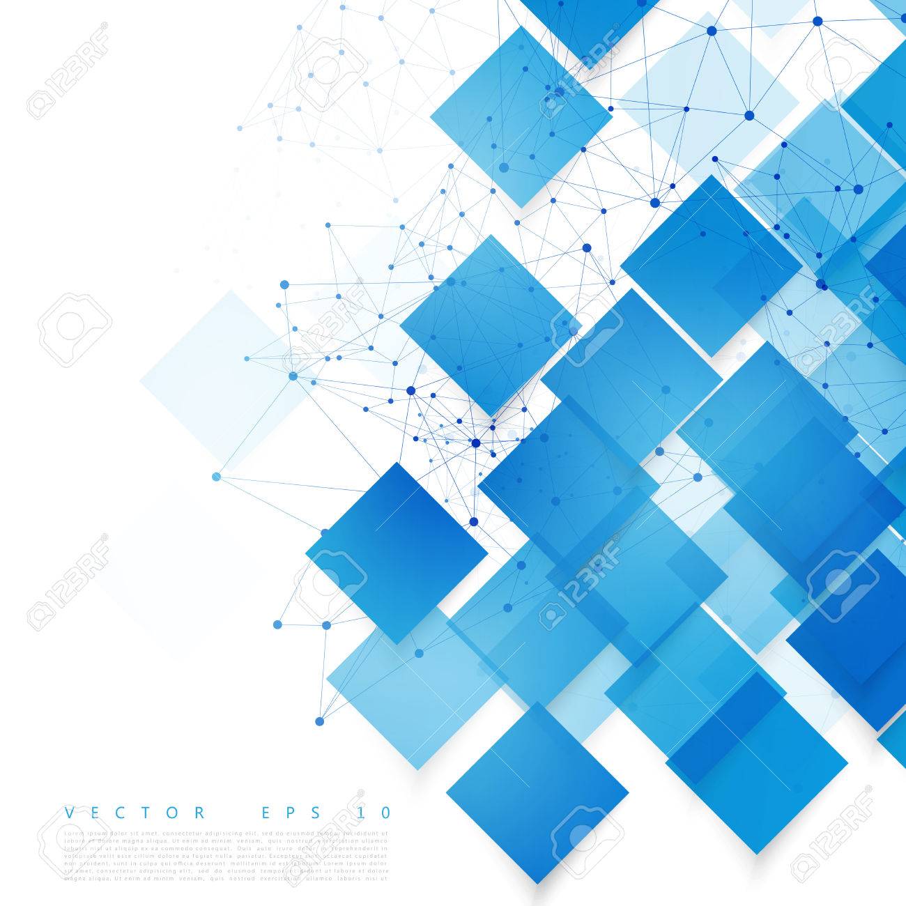 Detail Background Blue Abstract Vector Nomer 7