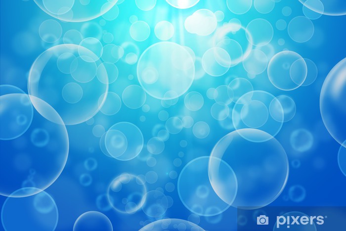Detail Background Blue Bubble Nomer 12