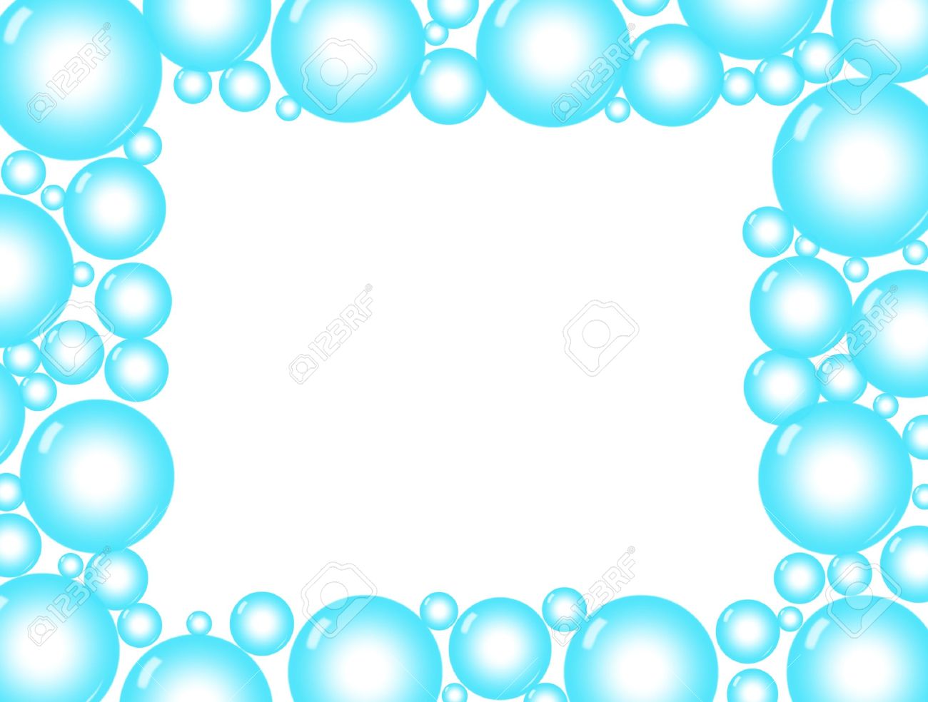 Detail Background Blue Bubble Nomer 21