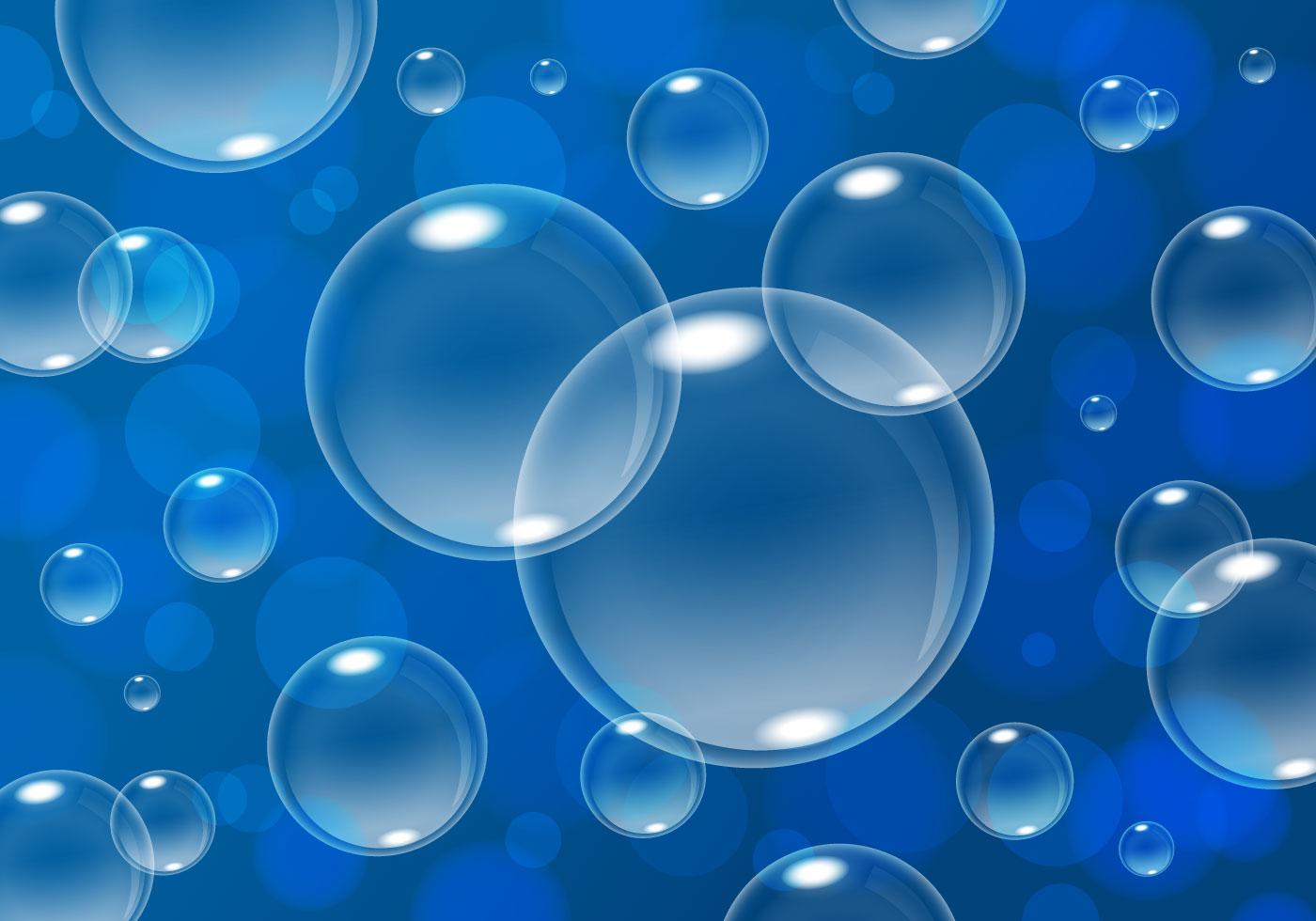 Detail Background Blue Bubble Nomer 26