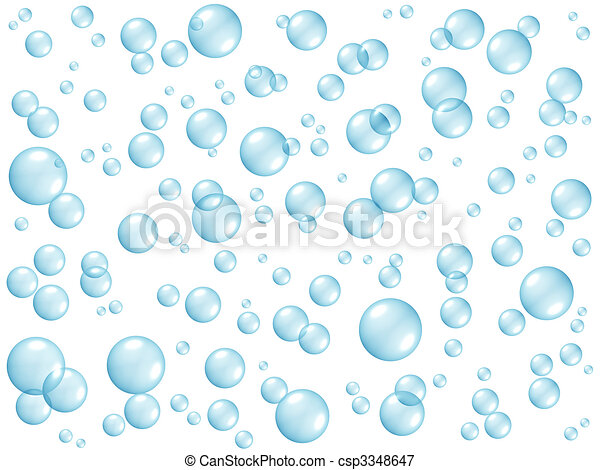 Detail Background Blue Bubble Nomer 33