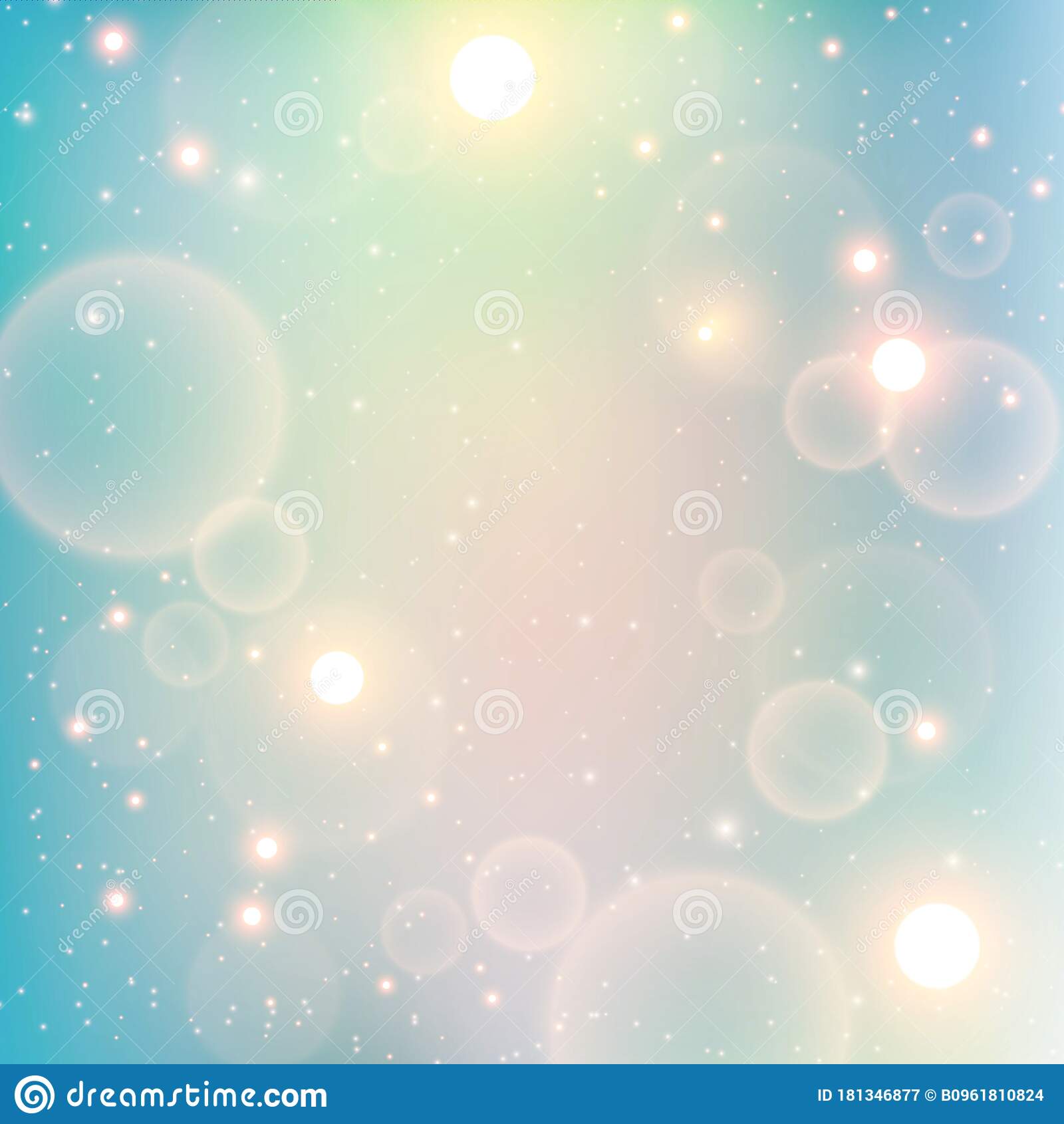 Detail Background Blue Bubble Nomer 58