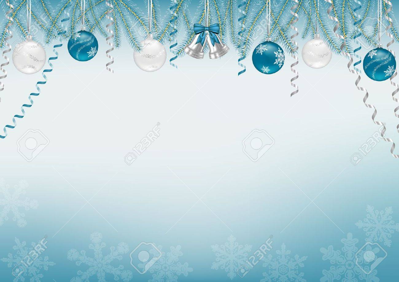 Detail Background Blue Christmas Nomer 14
