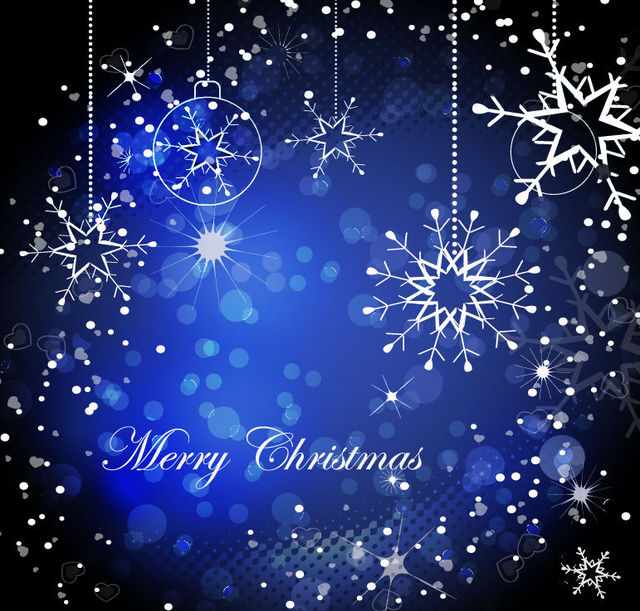 Detail Background Blue Christmas Nomer 32