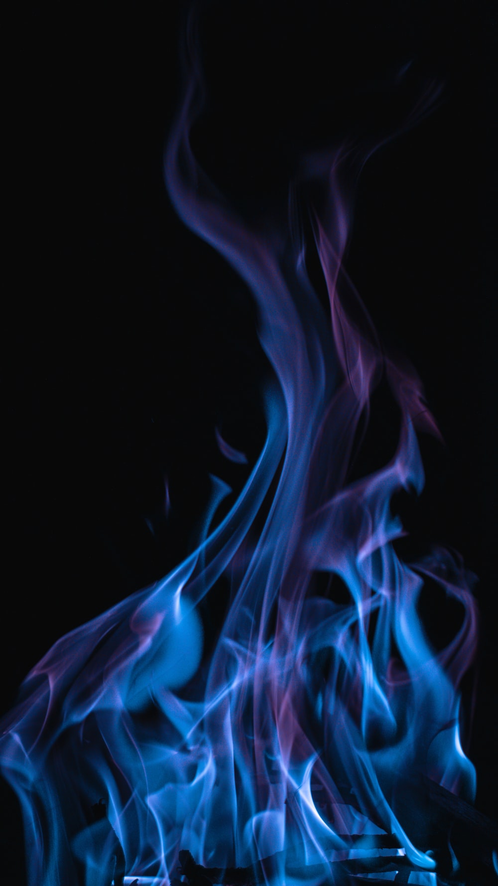 Detail Background Blue Fire Nomer 3