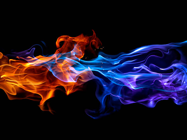 Detail Background Blue Fire Nomer 31
