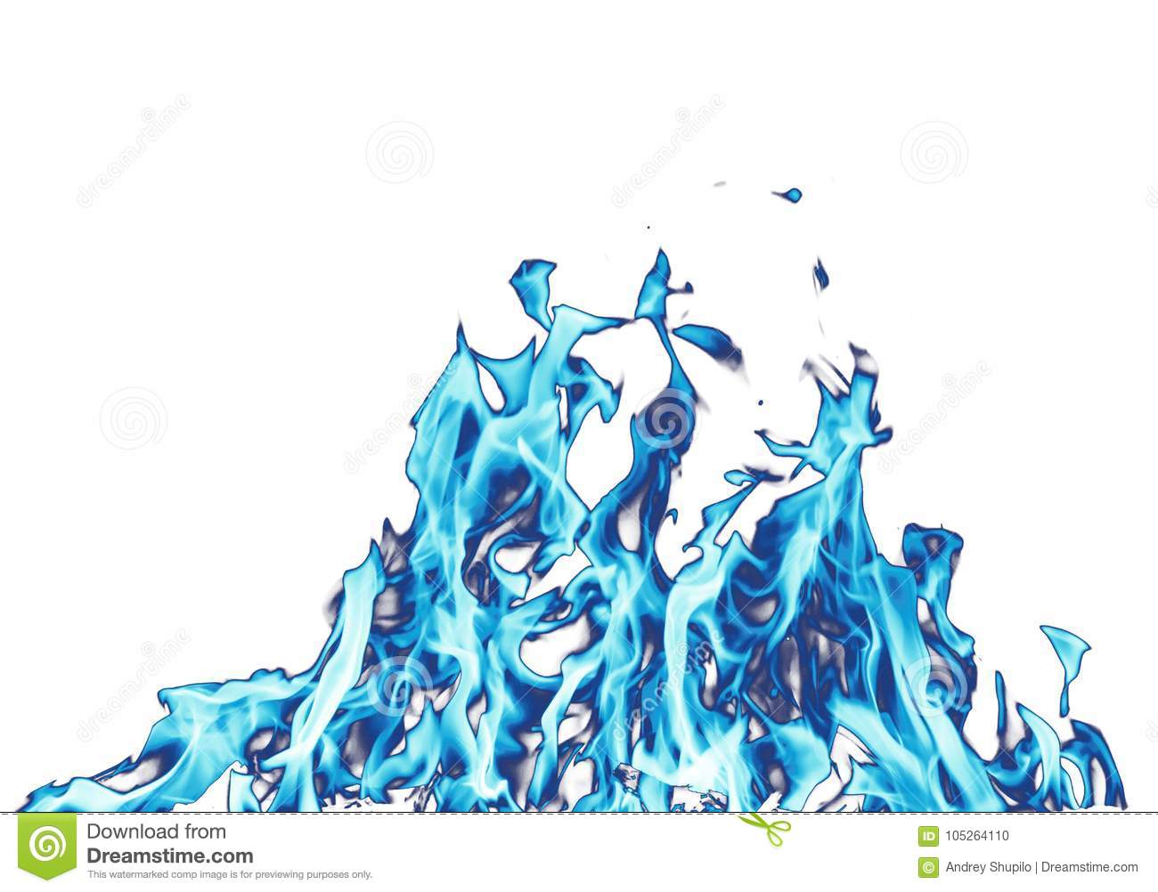 Detail Background Blue Fire Nomer 32