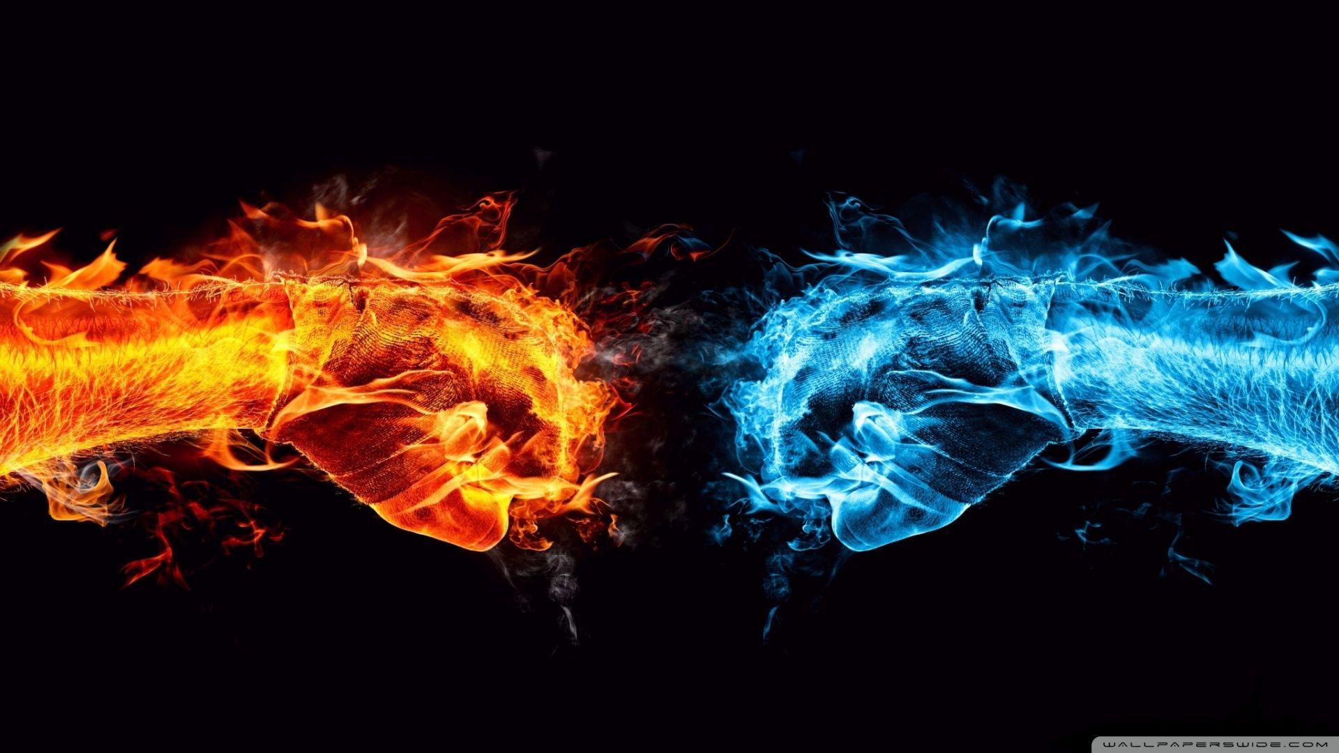 Detail Background Blue Fire Nomer 48