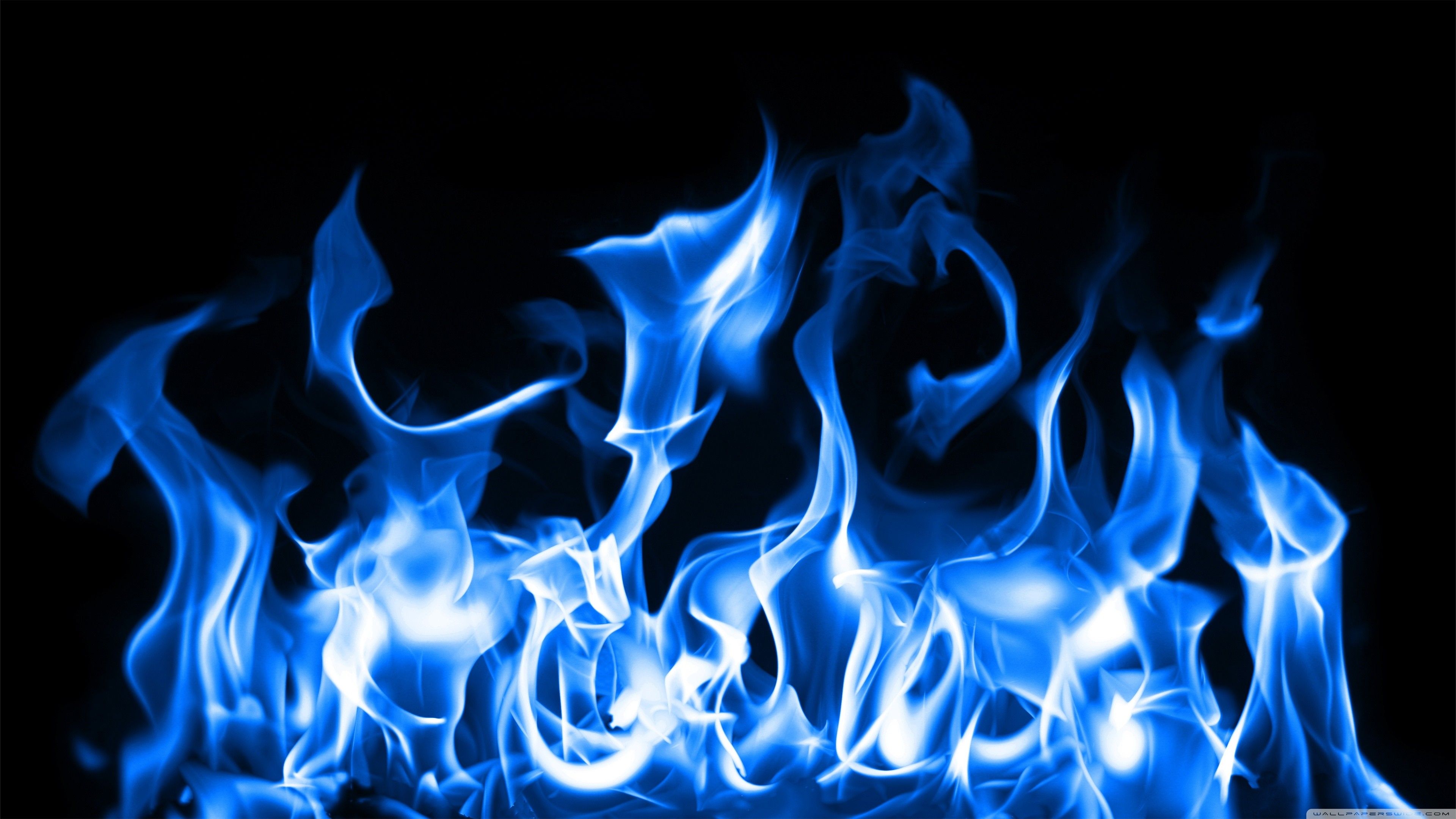 Detail Background Blue Fire Nomer 6